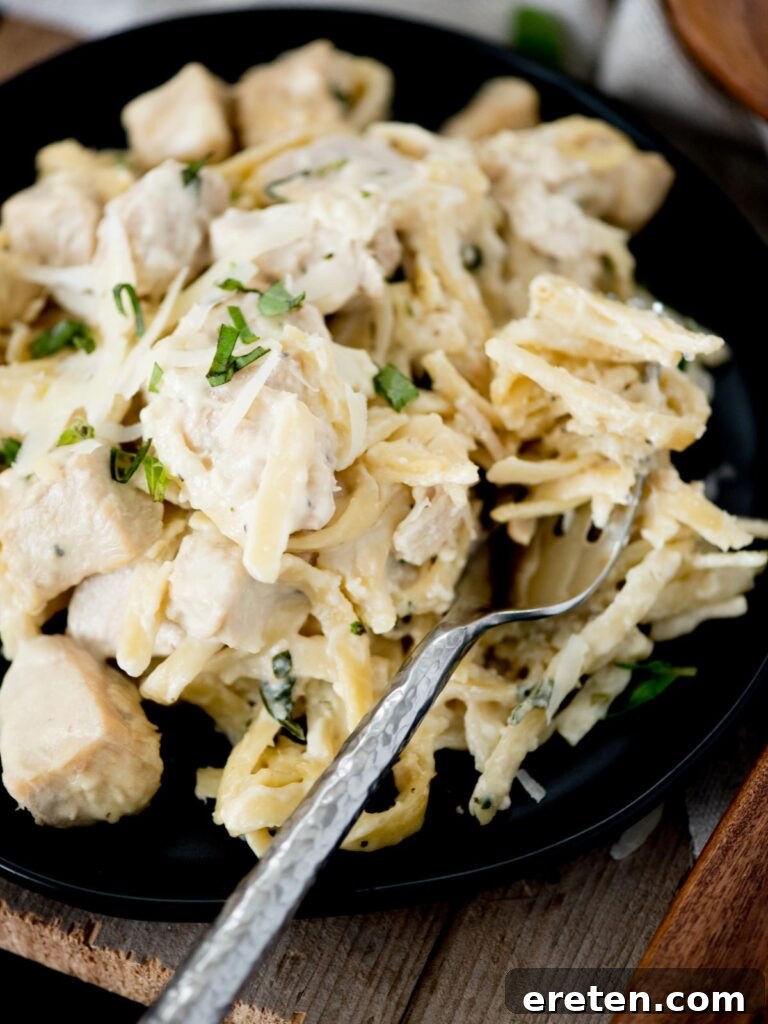 creamy one-pot chicken alfredo