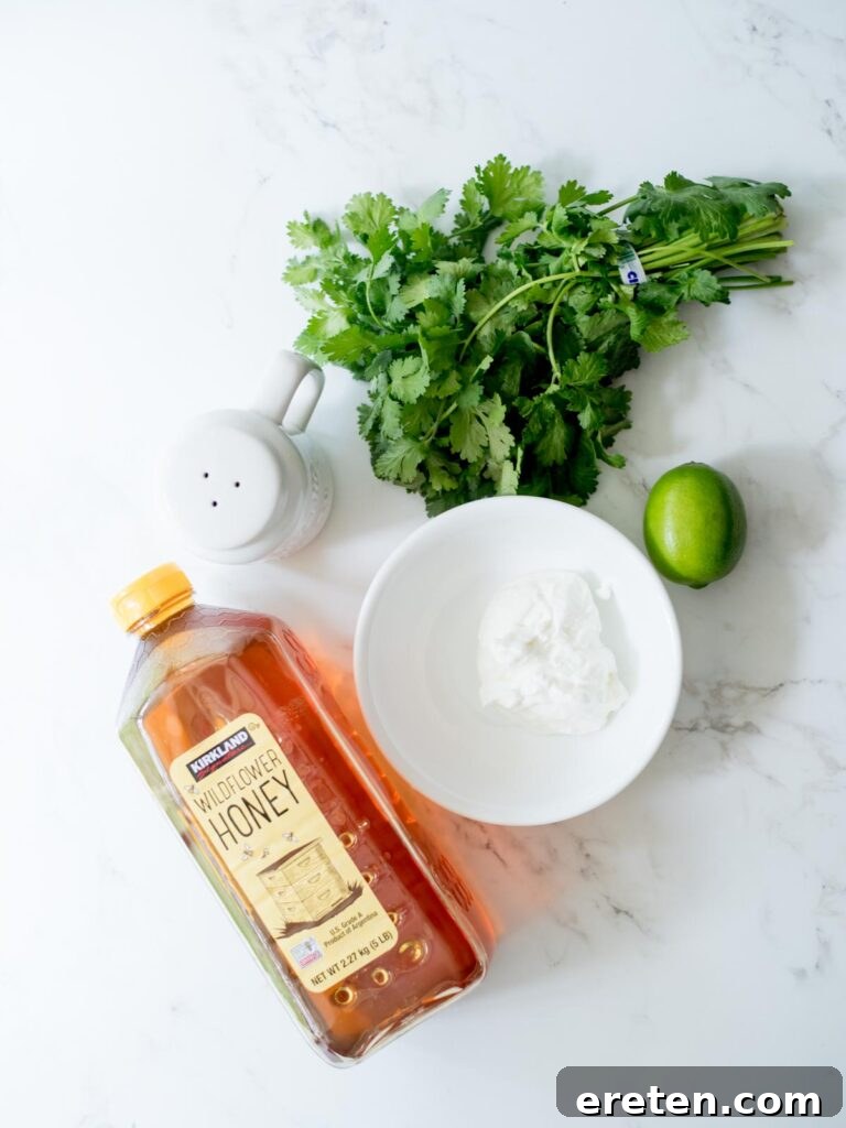One Pan Chicken Fajita Dinner 4 ingredients for creamy cilantro lime sauce