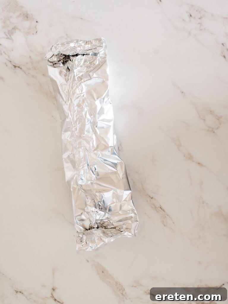 Zesty Lemon Butter Salmon Parcels 8 salmon wrapped in foil