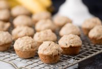 Bite Sized Banana Nut Muffins