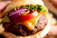 Juicy Grilled Burger Recipe: Charred, Flavor-Packed Patties